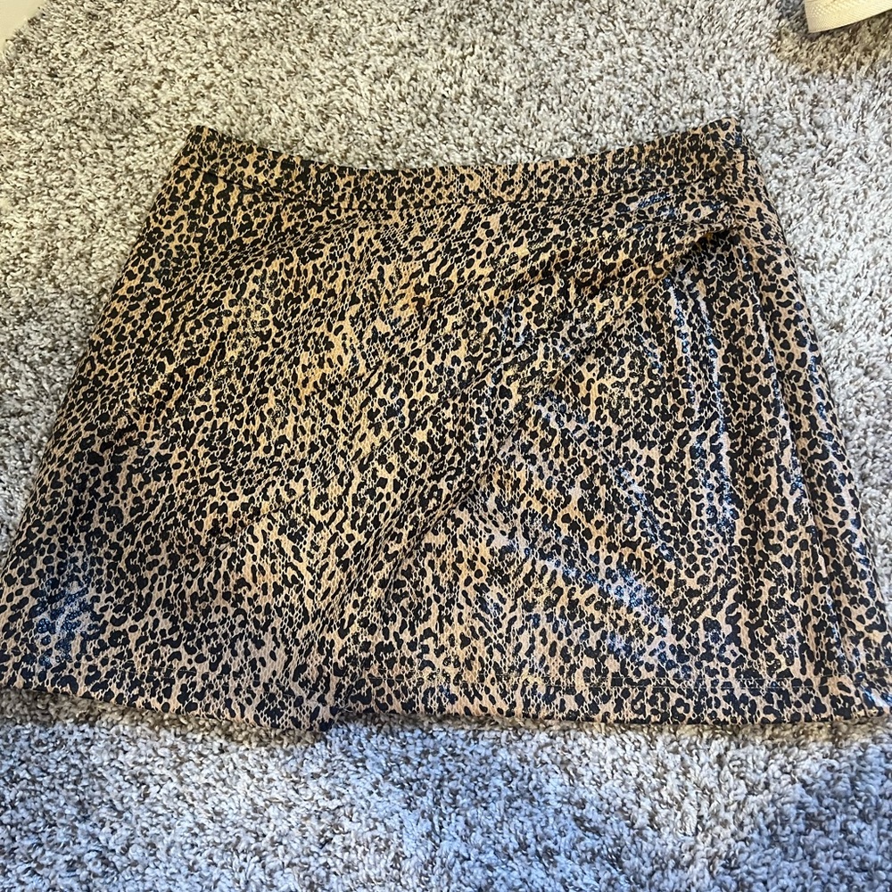 Cheetah skirt